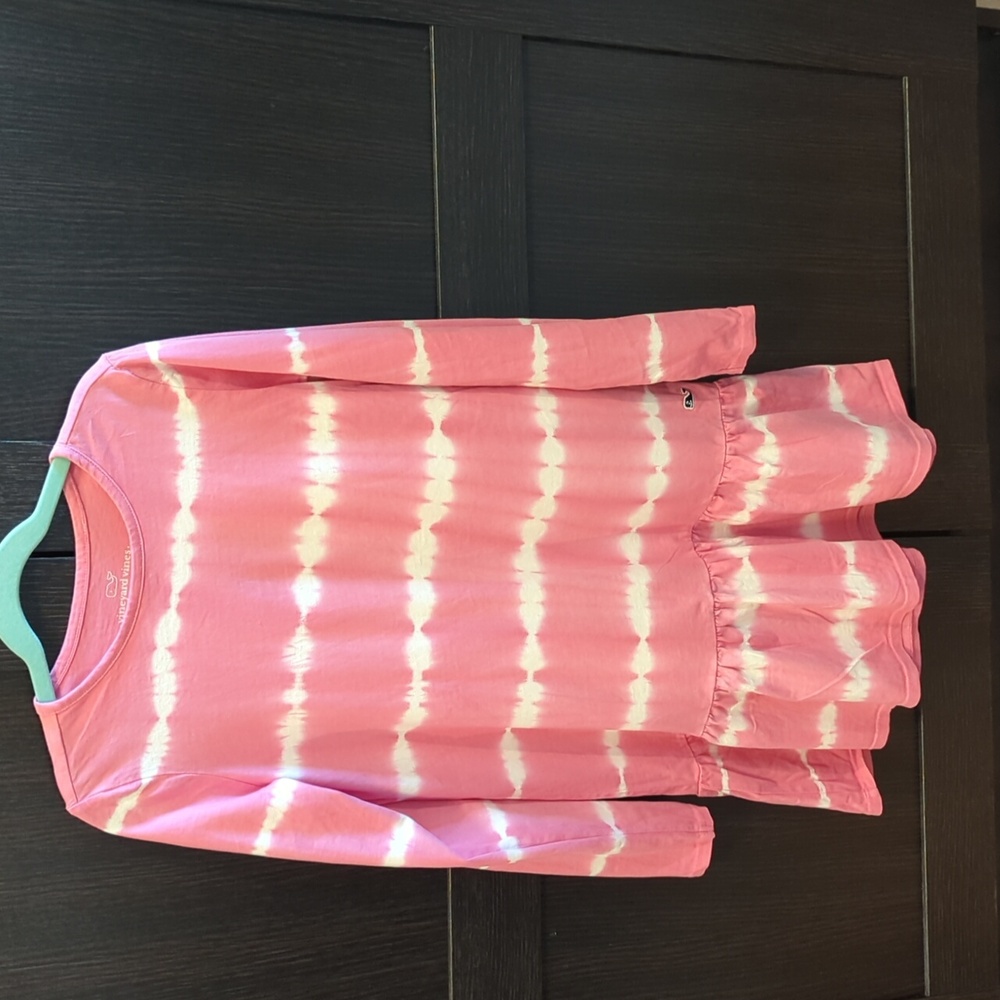 Girls Medium (10-12) Vineyard Vines Tie-dye Dress